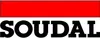The Soudal logo is displayed prominently against a white background, with a red bar above the text. Produktbild-Vorschau