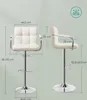 SONGMICS 2er-Set Barhocker Kunstleder, mit Produktbild-Vorschau 2