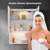 SONNI Armadio a specchio a due ante 60x75x13cm con doppio Anteprima dell’immagine prodotto 10