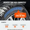 VEVOR sněhové řetězy řetězy na pneumatiky z manganové Náhled obrázku produktu 6