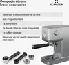 Klarstein SteelPresso Slim machine à expresso – 20 bars, Voir les images du produit 6