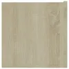 vidaXL Armoire TV Chêne Sonoma 80x30x30 cm Bois composite Voir les images du produit 7