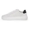 A single white Calvin Klein sneaker with a black heel accent is shown against a white background. Podgląd zdjęcia produktu