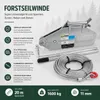 Seilzug 1600kg Greifzug Seilwinde Forstseilwinde Offroad Produktbild-Vorschau 4