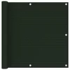 vidaXL Schermo privacy per balconi verde scuro 90x300 cm Anteprima dell’immagine prodotto 6
