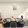 Laufstall Baby 180x120cm,Laufgitter Schutzgitter mit Produktbild-Vorschau 4