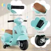 COSTWAY detská elektrická motorka, Vespa 6V motorka s LED Náhľad obrázku produktu 5