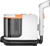 A side view of a white and orange upholstery cleaner. Náhled obrázku produktu