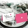 50 Tischkarten 'Schön, dass du da bist', Colorful Love Pink Produktbild-Vorschau 3
