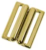 2 Bikini-Verschlüsse gold A 24x18mm | I 20x4mm Produktbild-Vorschau