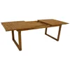 DEGAMO Gartentisch Ausziehtisch SANTIAGO 180/240x100cm, Produktbild-Vorschau 2