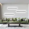 ZMH LED wandlamp 100cm binnen zwart koudwit 32W modern op Productafbeelding-voorbeeld 13