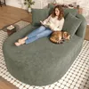 Merax Relaxsessel Oval, 1-Sitzer Sessel aus Cordstoff, Produktbild-Vorschau 2