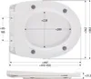 'aquaSu® WC-Sitz mit Motiv Spaceman | Thermoplast Produktbild-Vorschau 5