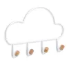 Wandaufhänger Wolkenmotiv 4 Haken 30x5x21,5cm Produktbild-Vorschau 1