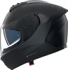 Nolan N60-6 Classico Helm, schwarz matt, M (58) Anteprima dell’immagine prodotto 2