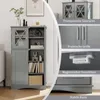 Badezimmerschrank, Badschrank Badmöbel Holz, Produktbild-Vorschau 6
