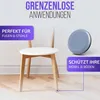 8x Teflongleiter Selbstklebend Rund PTFE Möbelgleiter Produktbild-Vorschau 3