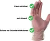 500 x Wegwerphandschoenen, transparant. Wegwerp Productafbeelding-voorbeeld 3