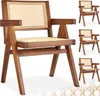 tectake® Armlehnstuhl Lissy Boho-Stil 59 x 56,5 x 82,5 cm, Produktbild-Vorschau 9
