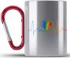 Trendation - LGBT Edelstahl Tasse Karabiner Geschenk für Produktbild-Vorschau 1