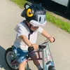 Fahrradhelm für Kinder | Schwarzer Panther | Crazy Safety | Produktbild-Vorschau 4