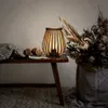 Solight Bambuslaterne mit LED-Leuchtmittel, warmweiß, 2x Produktbild-Vorschau 2