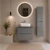 Armoire de salle de bain AUSTIN, gris, finition haute Voir les images du produit 5
