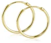 MATERIA Damen Creolen 585 Gold Ohrringe 17mm Goldcreolen Produktbild-Vorschau 4