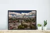 MuchoWow® MuchoWow® Gerahmtes Poster Weiße Wolken über Produktbild-Vorschau 4