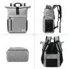 Cityrucksack RollTop Rucksack Herren Damen 22L-25L Produktbild-Vorschau 7