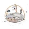 BabyGo Spielbogen Bianca, Sky inkl. Krabbeldecke Produktbild-Vorschau 4