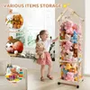 Rangement pour peluches et jouets - Coffre en bois pour Voir les images du produit 3