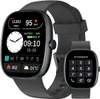 Smartwatch Damen Herren mit Telefonfunktion Pulsmesser, Produktbild-Vorschau 1