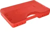 A red plastic case for tools or equipment. Náhľad obrázku produktu
