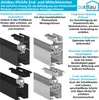 Mittelklemme Klickfix schwarz 30-40mm Solarmodul Halterung Produktbild-Vorschau 2