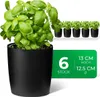 Novaliv Elegante set di 6 vasi per erbe aromatiche in Anteprima dell’immagine prodotto 1