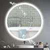 YOLEO Badspiegel mit Licht, rund, Badspiegel LED mit Produktbild-Vorschau 1