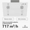 Klarstein SleekAir digestoř - 60 cm šikmá digestoř, 717 Náhled obrázku produktu 4