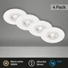 BRILONER KULANA LED Einbaustrahler Bad, 4er Set, IP44 Produktbild-Vorschau 2