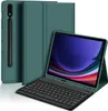 INF Étui Clavier Bluetooth Vert Foncé pour Samsung Galaxy Voir les images du produit 1