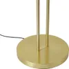 Moderne Stehleuchte Gold mit Lesearm inkl  LED und Dimmer Produktbild-Vorschau 8