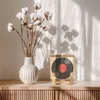 Houders voor vinylplaten, bamboe standaard voor 50 Productafbeelding-voorbeeld 2