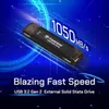 SSD 256GB Transcend ESD310C Portable, USB 10Gbps, Type-C/A Produktbild-Vorschau 8