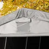TOOLPORT Tendone Garage 3,3x6,2 m grigio  PE 600 N Anteprima dell’immagine prodotto 5