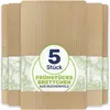 Frühstücksbrettchen Holzbrett Buche 22x12x1 cm, Menge:5 Produktbild-Vorschau 1