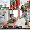 Zabawka – elektryczny pociąg, zestaw kolejki elektrycznej Podgląd zdjęcia produktu 11
