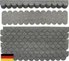 1 sada střešních šindelů kulatých 41 mm šedých Náhled obrázku produktu 1