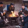 56cm Feuerstelle für draußen - SINGLYFIRE Stahl-Feuerschale Produktbild-Vorschau 3