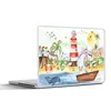 MuchoWow® Laptop Aufkleber Sticker Cover Strand - Tiere - Produktbild-Vorschau 1